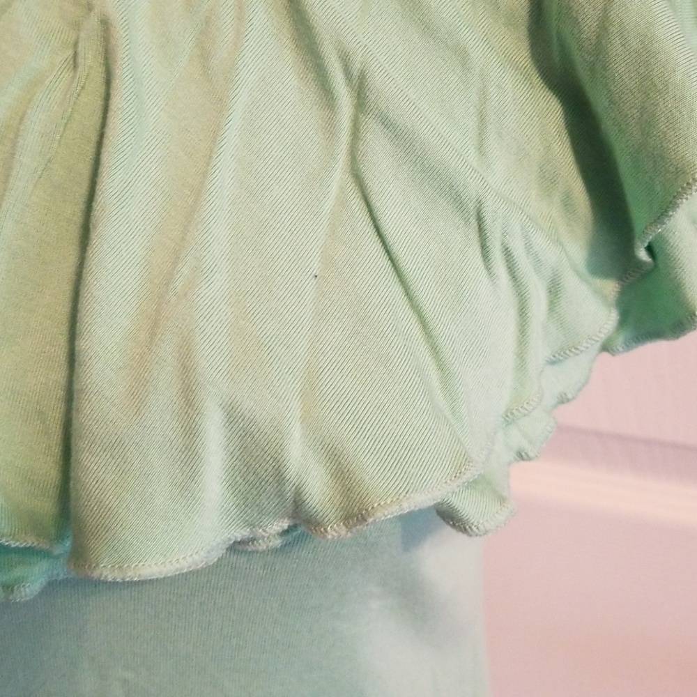 Chaps Ruffle Top - Picture 2 of 2